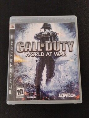 Call of Duty: World at War (Sony PlayStation 3, PS3) CIB - Complete with Manual